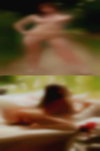 Yes A nudist man retro swinger in his 50s.